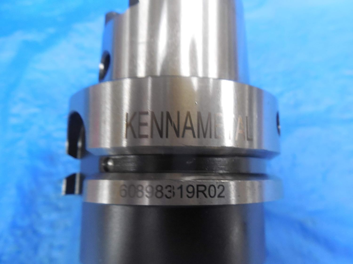 KENNAMETAL HSK63A 5/8 Pilot 5/16 Key Shell FACE Mill Tool Holder 60898319R02