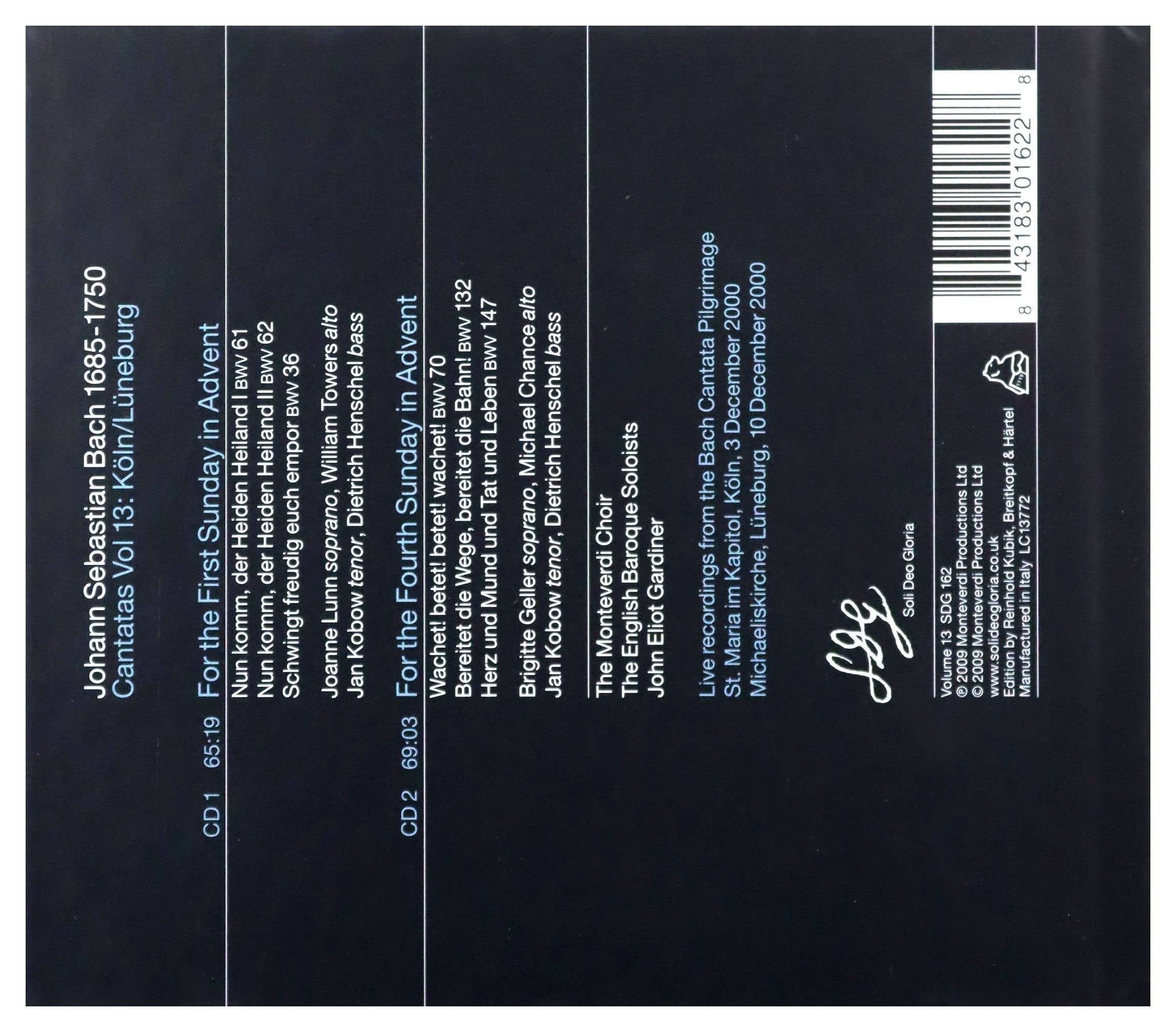 Bach / Cantates Vol.13
