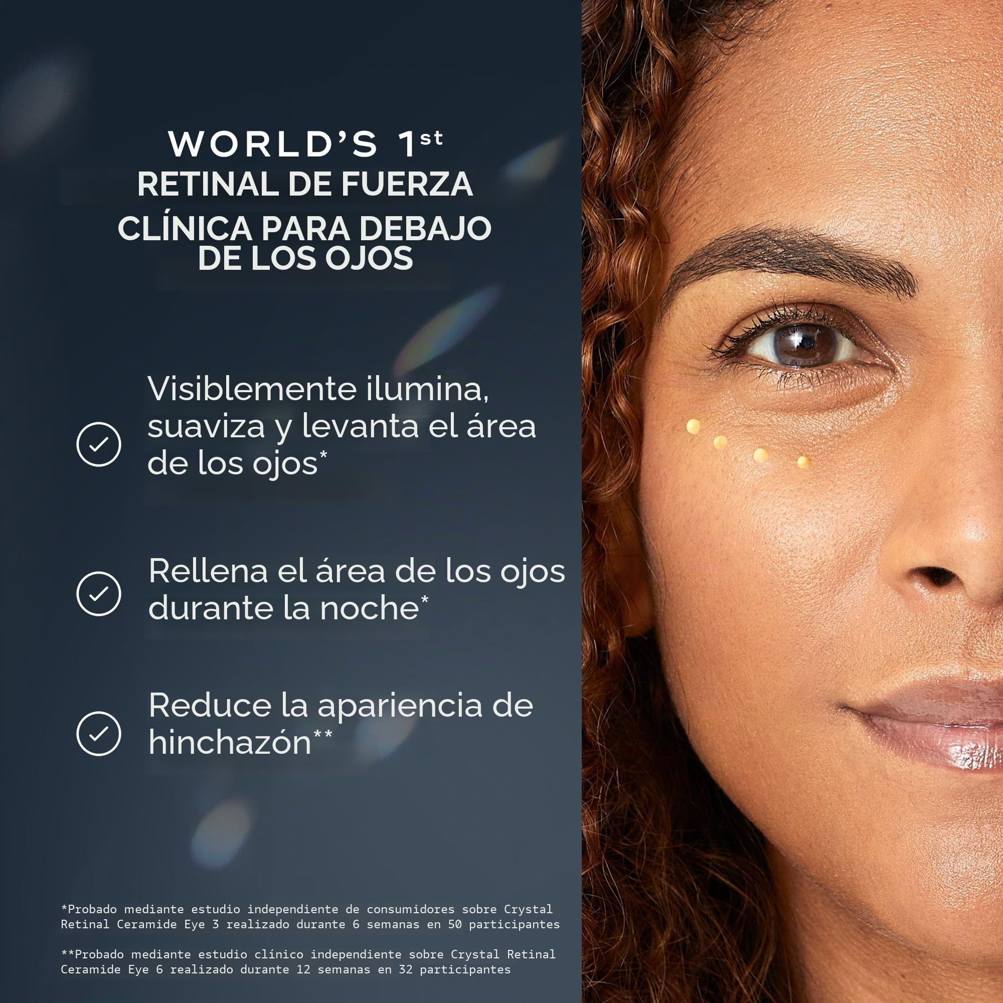 Medik8 Crystal Retinal Ceramide 10 - Crema para ojos antienvejecimiento y antiarrugas, suave y elevadora, 0,10% de fuerza retiniana, 11 veces más rápida que el retinol, para usuarios avanzados de