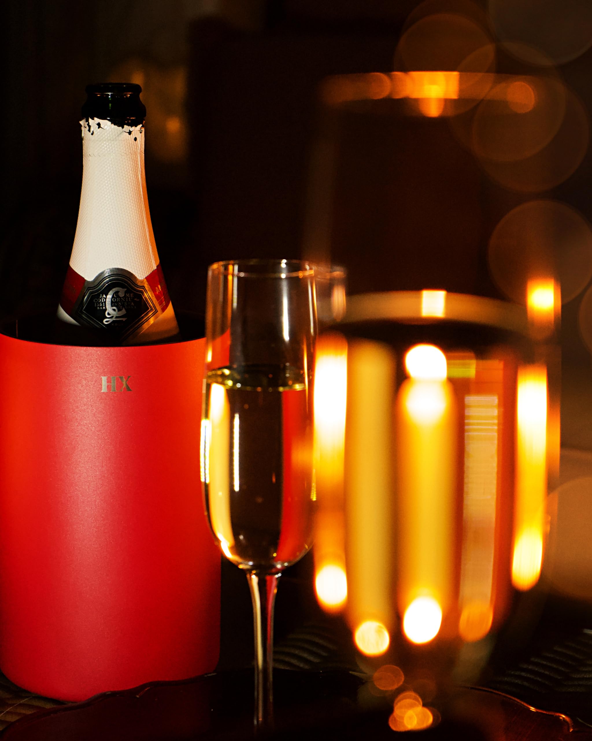 Huniox® Chill Out Wine Cooler, Wine Gifts, Wine Cooler Sleeve, Wine Cooler Bag, Wine Accessories, Drink Cooler - Image 4