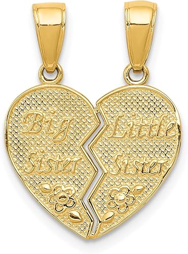 Gold sister charms Clearance