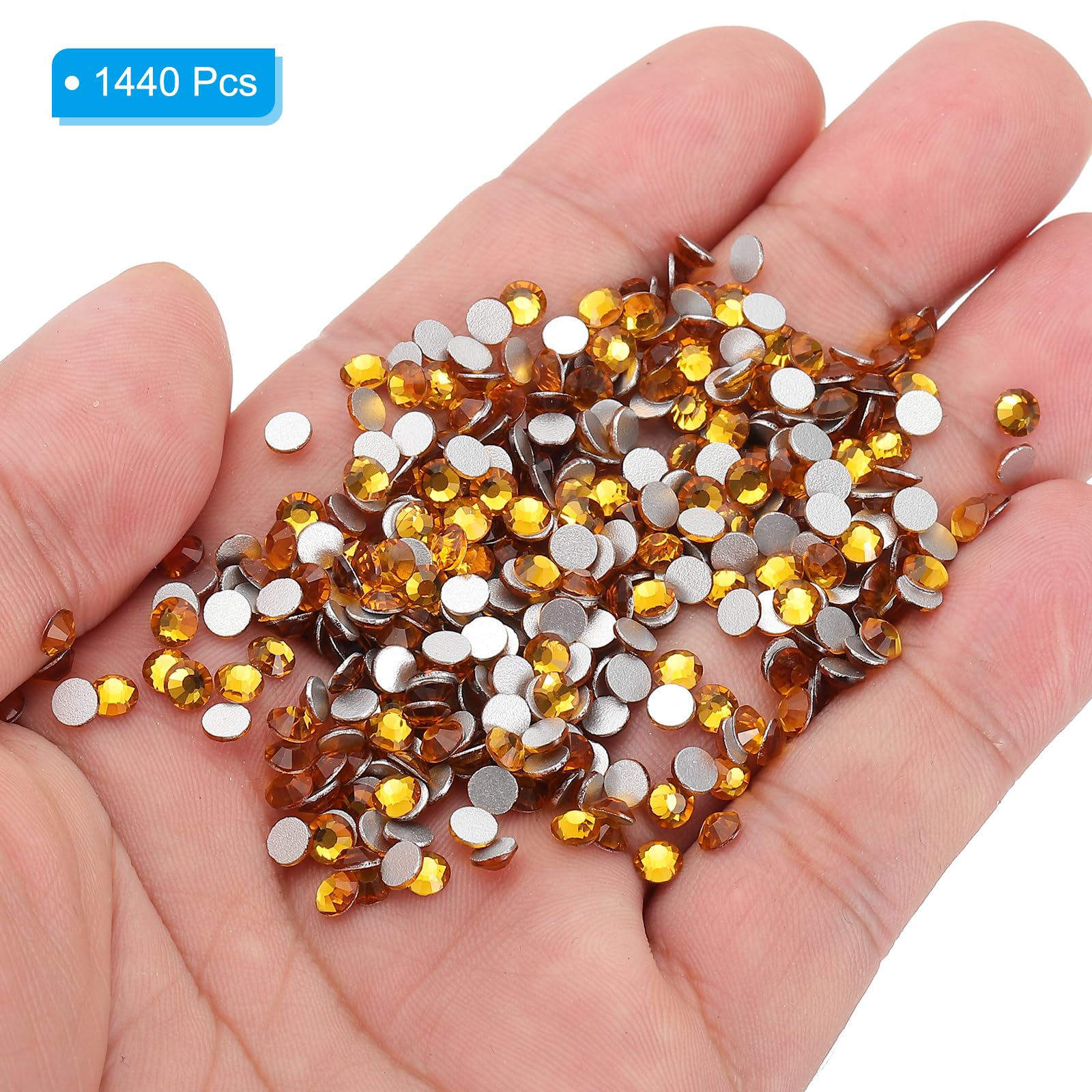 PATIKIL SS16/1440Pcs Glass Diamante Rhinestone - Image 4