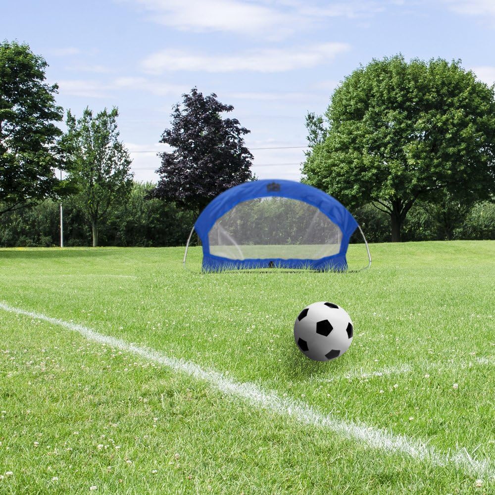 Crown Sporting Goods Pop Up Soccer Goals with 2 Carrying Bags (Set of 2)