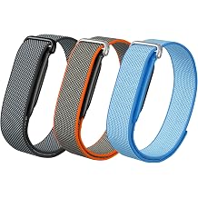 3 Pack Nylon Replacement Bands Compatible with Google Fitbit Air