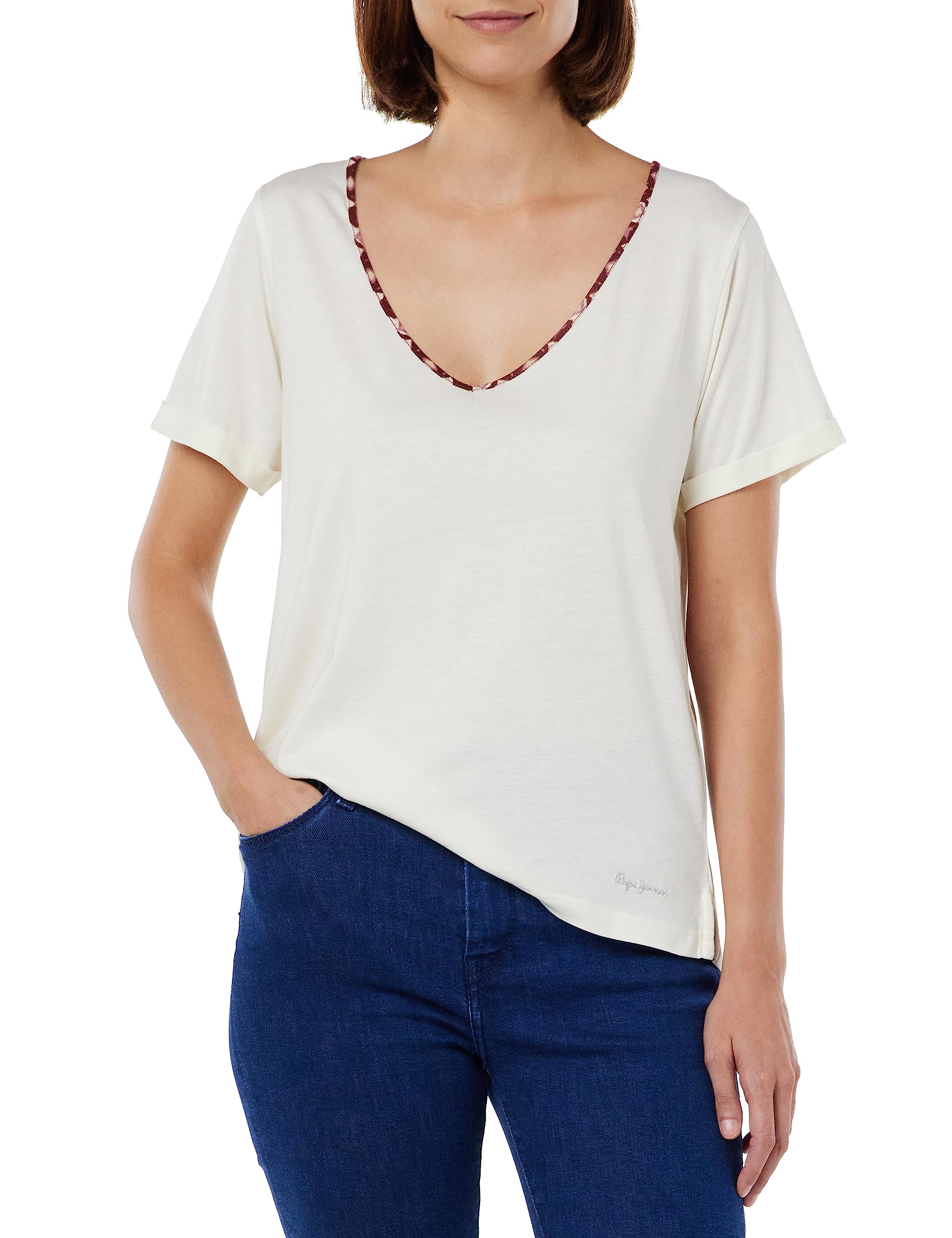 Pepe Jeans Becca Short Sleeve Shirts T-Shirt para Mujer