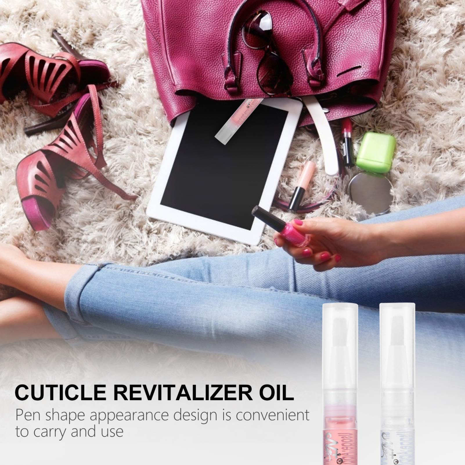 Healvian 16piezas Aceite Para Cutículas Bolígrafo Nutrición Para Uñas y Manicura Hidratación y Reparación Aromas Mezclados Para Salones y Doméstico
