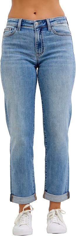 jeans para mujer - Mid Rise Boyfriend