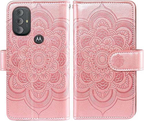 Miniatura 6 de Asuwish Funda de teléfono para Motorola Moto G Power 2022MotoG Play 2023G Pure 2021 con protector de pantalla de vidrio templado y tarjetero para