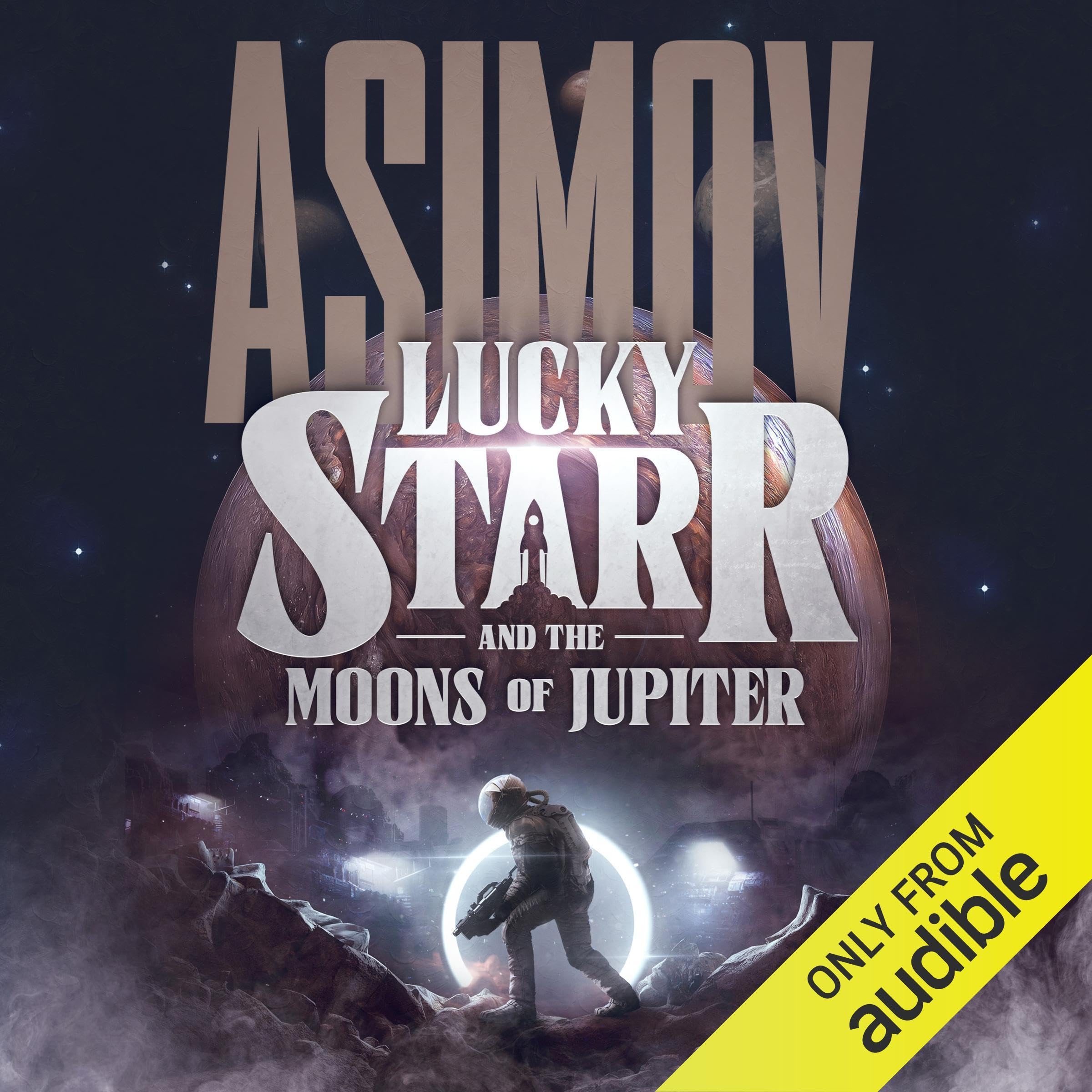 Cover art for Lucky Starr and the Moons of Jupiter