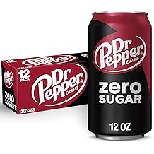 DR PEPPER ZERO SUGAR - 12 OZ, 12 PK