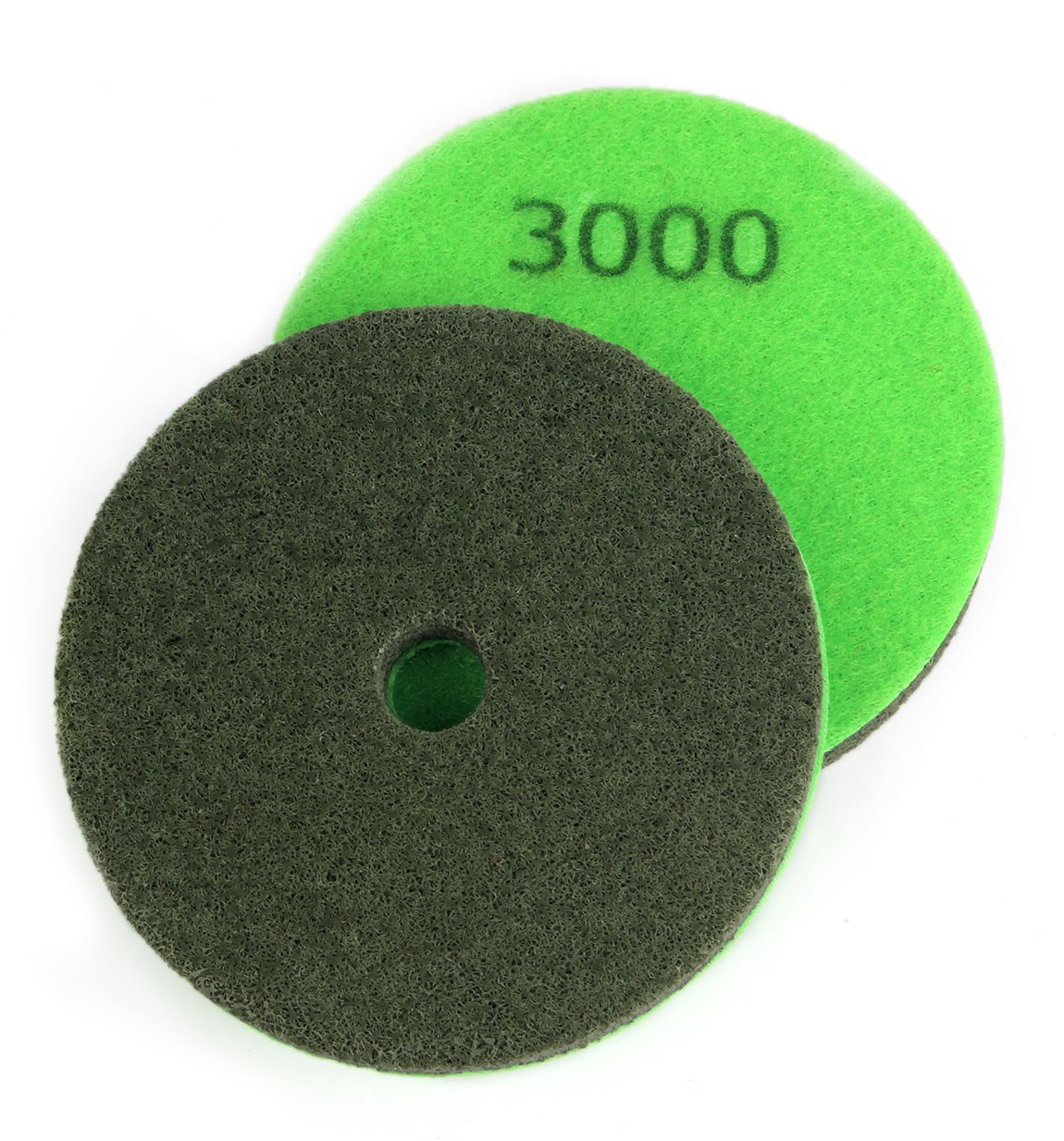 4 Inch Sponge Fiber Polishing Pads with Backer Pad for Marble Granite Stone Cleaning polishing