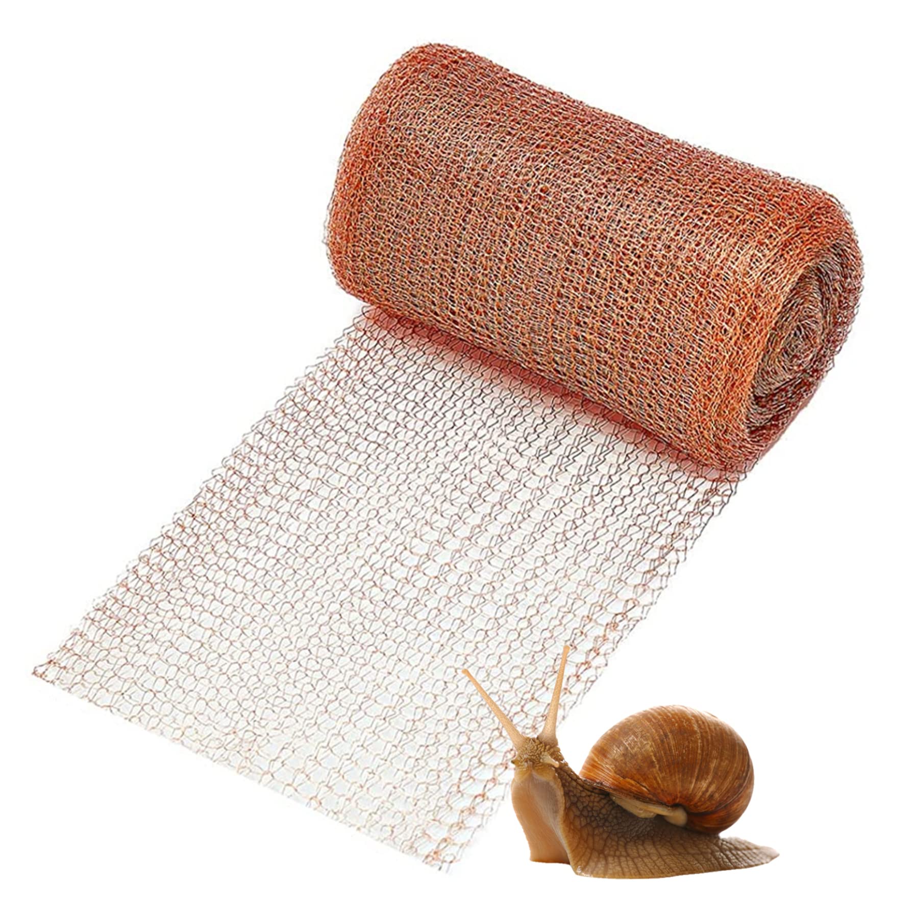 Malla De Cobre Anti-Caracoles - 6 Metros - Doble Capa - Protege Jardín De Plagas
