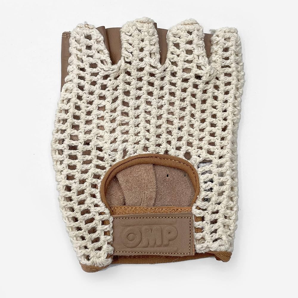 Amazon.com: OMP - Tazio Vintage Glove Cream/Brown Leather