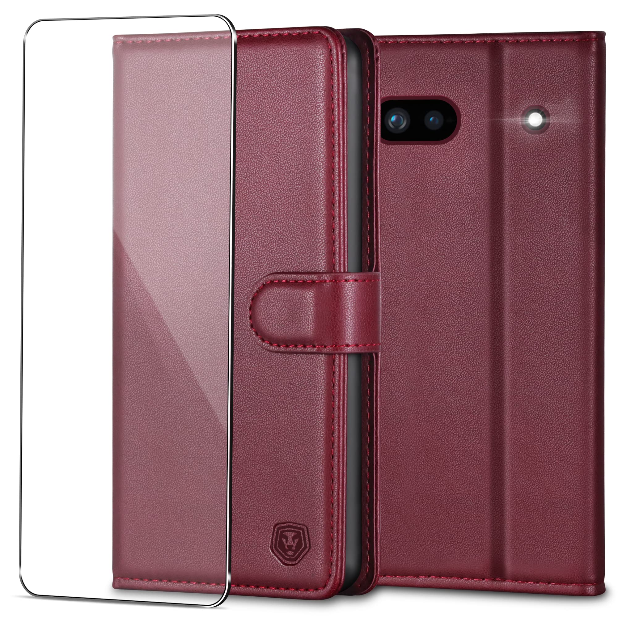 Kuafcase for Google Pixel 6a Case with 1 Screen Protector