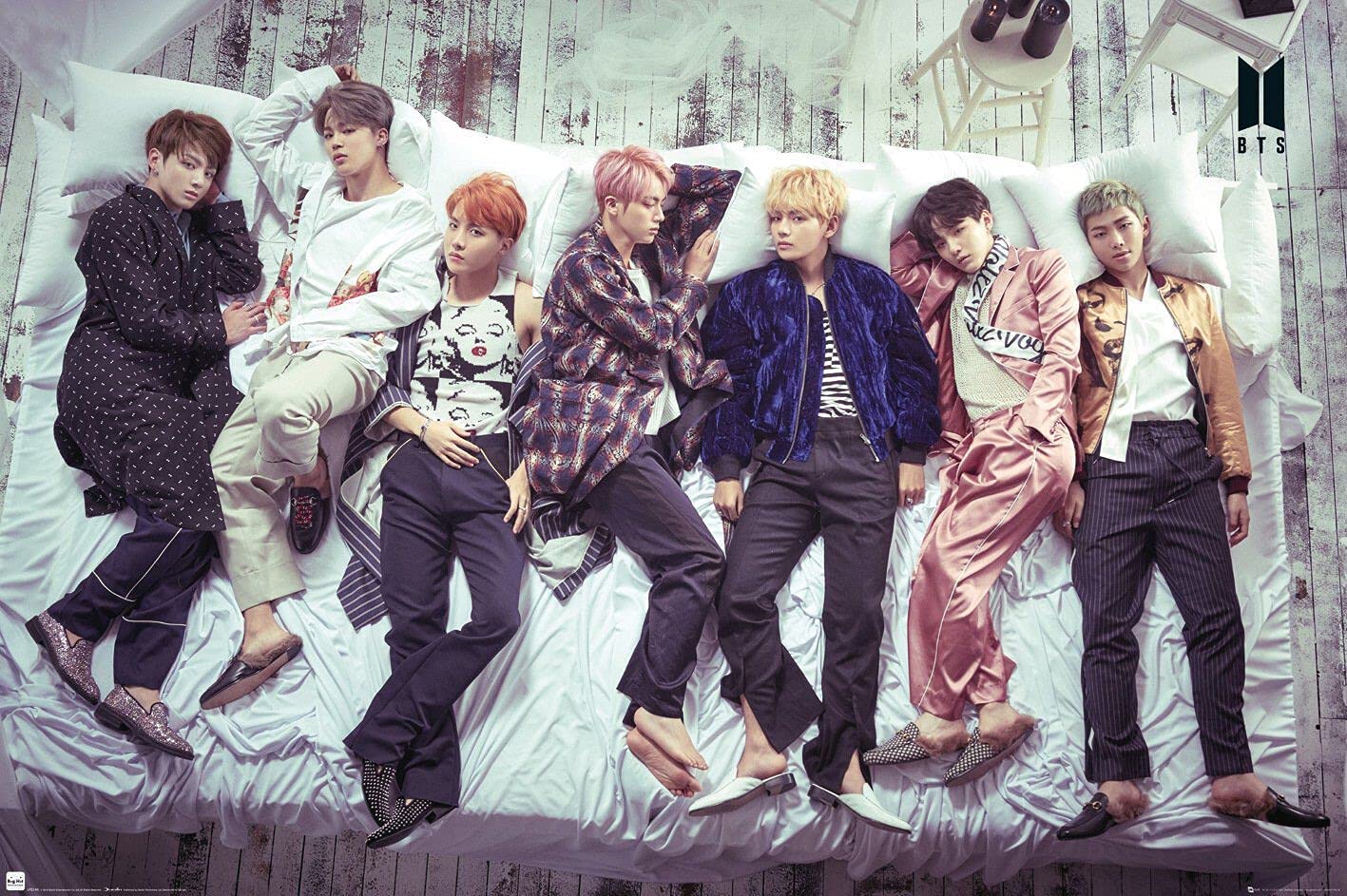 BTS Concept Photos Wings Poster 11 x 17 Inches 28 x 43 cm