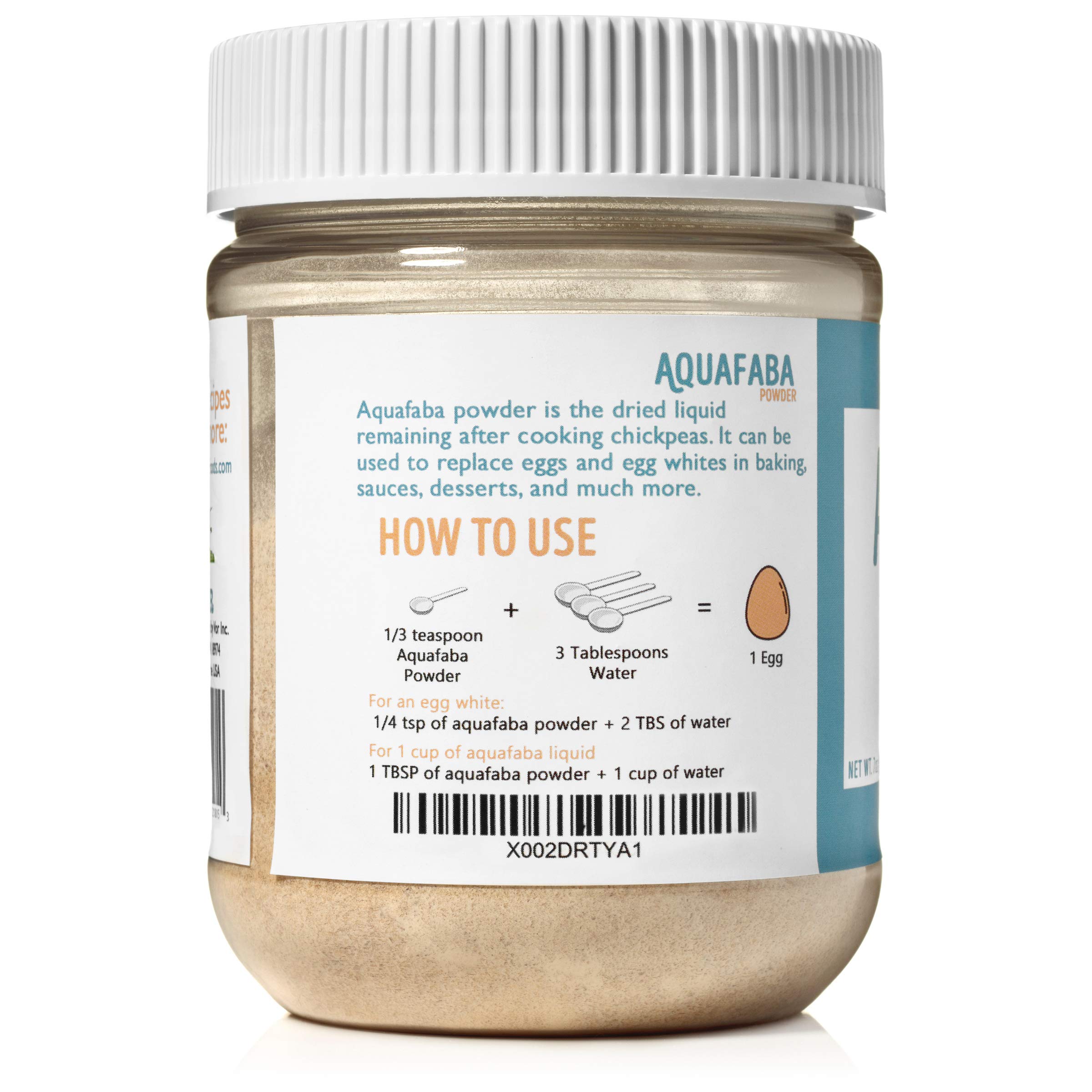 Vor Aquafaba Powder 4oz Vegan Plant Based Egg Replacement Replaces 42 Eggs Buy Online In Australia At Desertcart