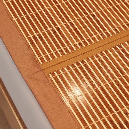 Miniatura 4 de Estera de dormir de verano de bambú,Colchón plegable de bambú,Cubrecolchón de enfriamiento,Cojín de dormir de enfriamiento natural,Absorción