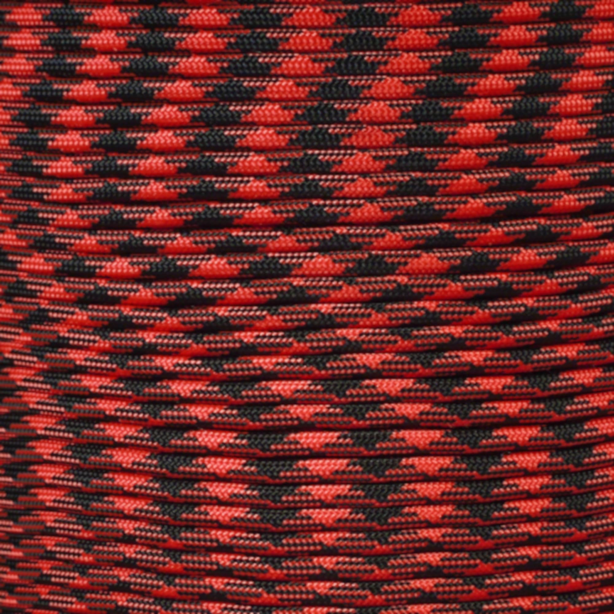 PARACORD PLANET Starke Type IV 750 LB Zugfestigkeit 11 Strand Core Paracord Spulen (250 "& 1000 'Größe Optionen), Black Widow, 1000' Spool