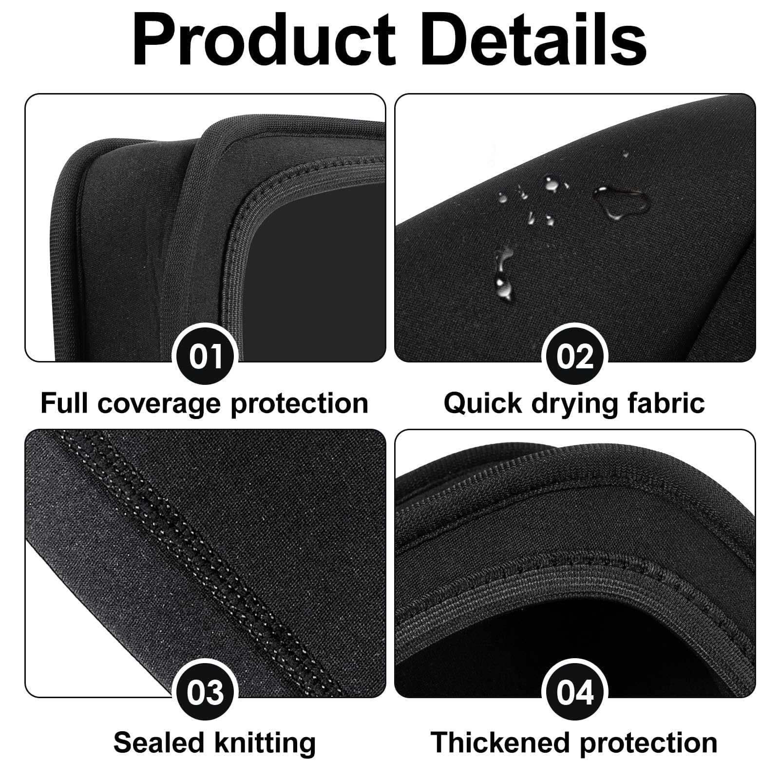 Custodia compatibile con Humminbird UC H7 in neoprene spesso Fish Finder H7 Helix 7 Copertura dello schermo, protegge lo schermo e il dispositivo da sole e condizioni climatiche avverse danni