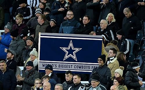 Miniatura 3 de Rico Industries NFL - Bandera de 3 x 5 pies, bandera de los Dallas Cowboys de una sola cara, para interior o exterior, decoración del hogar