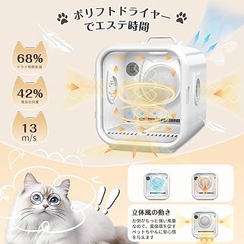 Amazon | ペットドライルーム ドライヤー Totoro ball 小型犬 猫