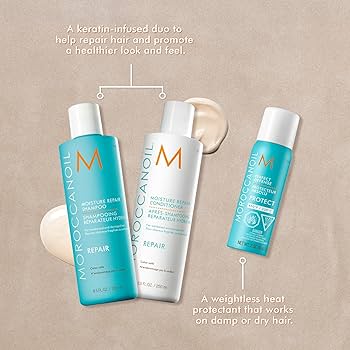 Amazon.com: Moroccanoil Repair Haircare Set