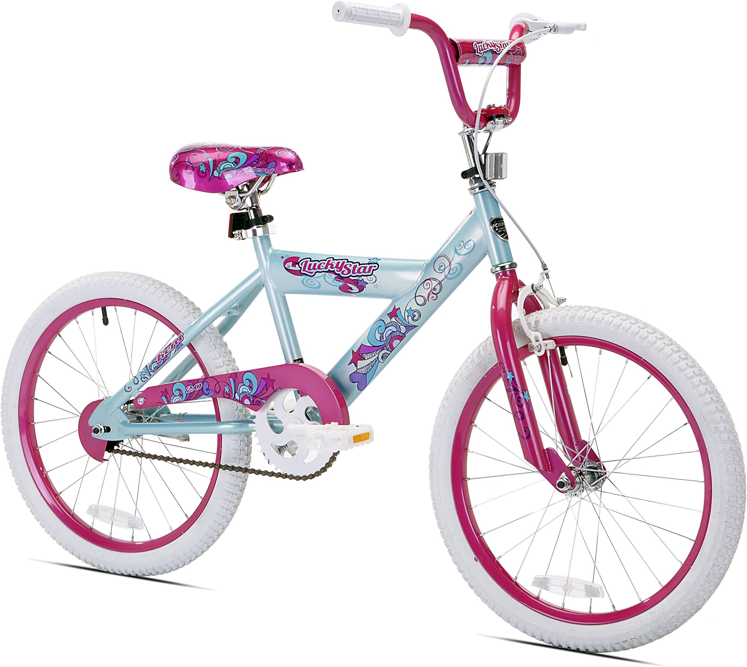 Kent Lucky Star Girls Bike, 20-Inch