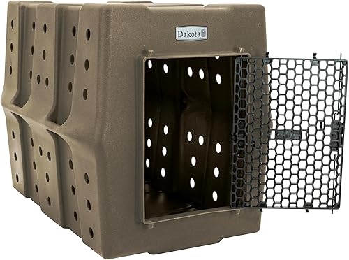 Miniatura 3 de Dakota 283 Jaula de perro resistente y económica para perros con puerta extraíble de doble vía - Caseta de perro resistente para perros de raza XL