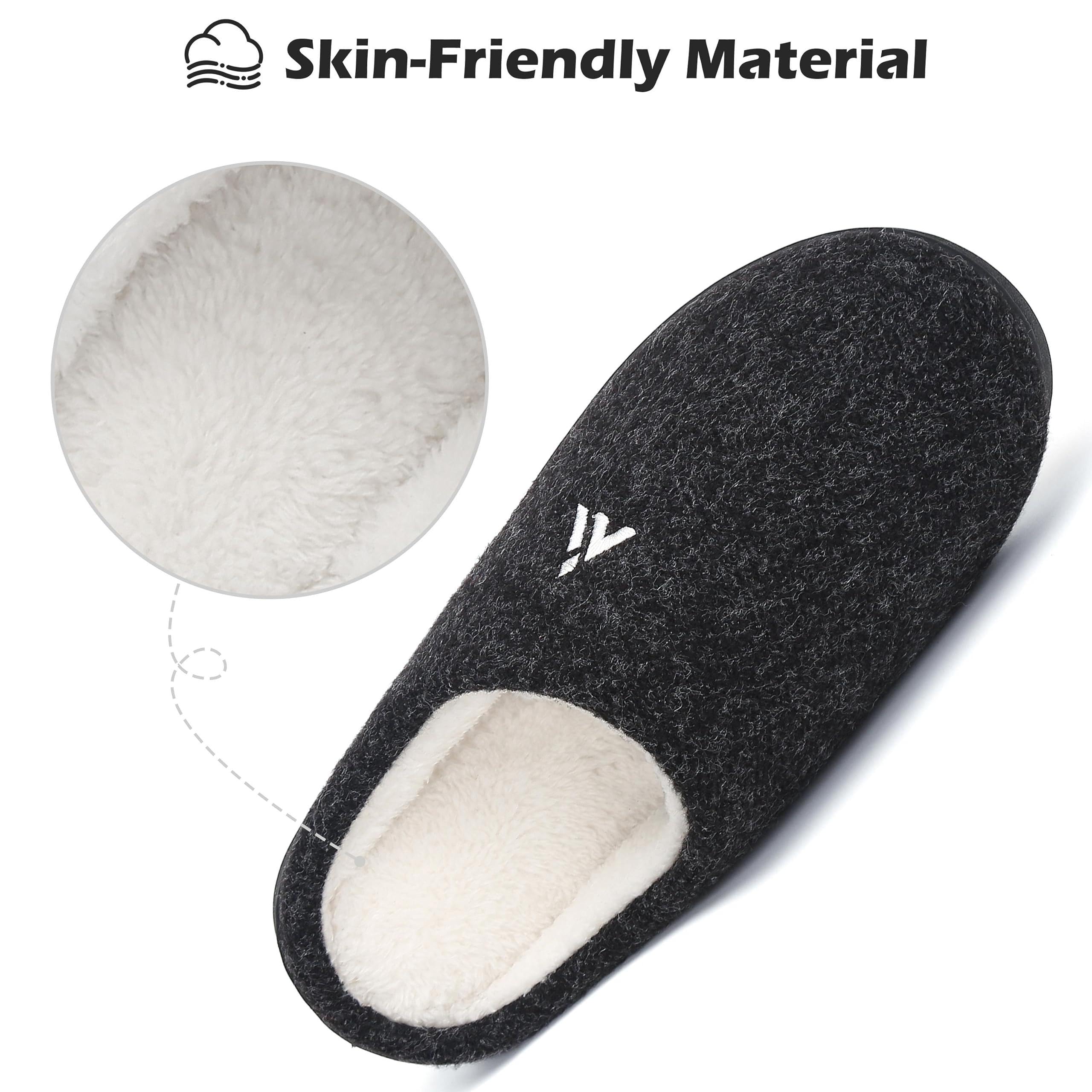 Mishansha Pantofole in Memory Foam per Uomo Donna Antiscivolo Ciabatte Invernali