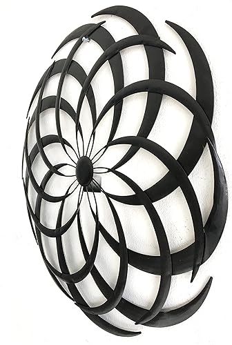 Miniatura 7 de Bellaa 27239 - Arte de pared de metal abstracto, moderno, contemporáneo, colgante, retro, envejecido, esculturas de martillo, granja, casa de campo,