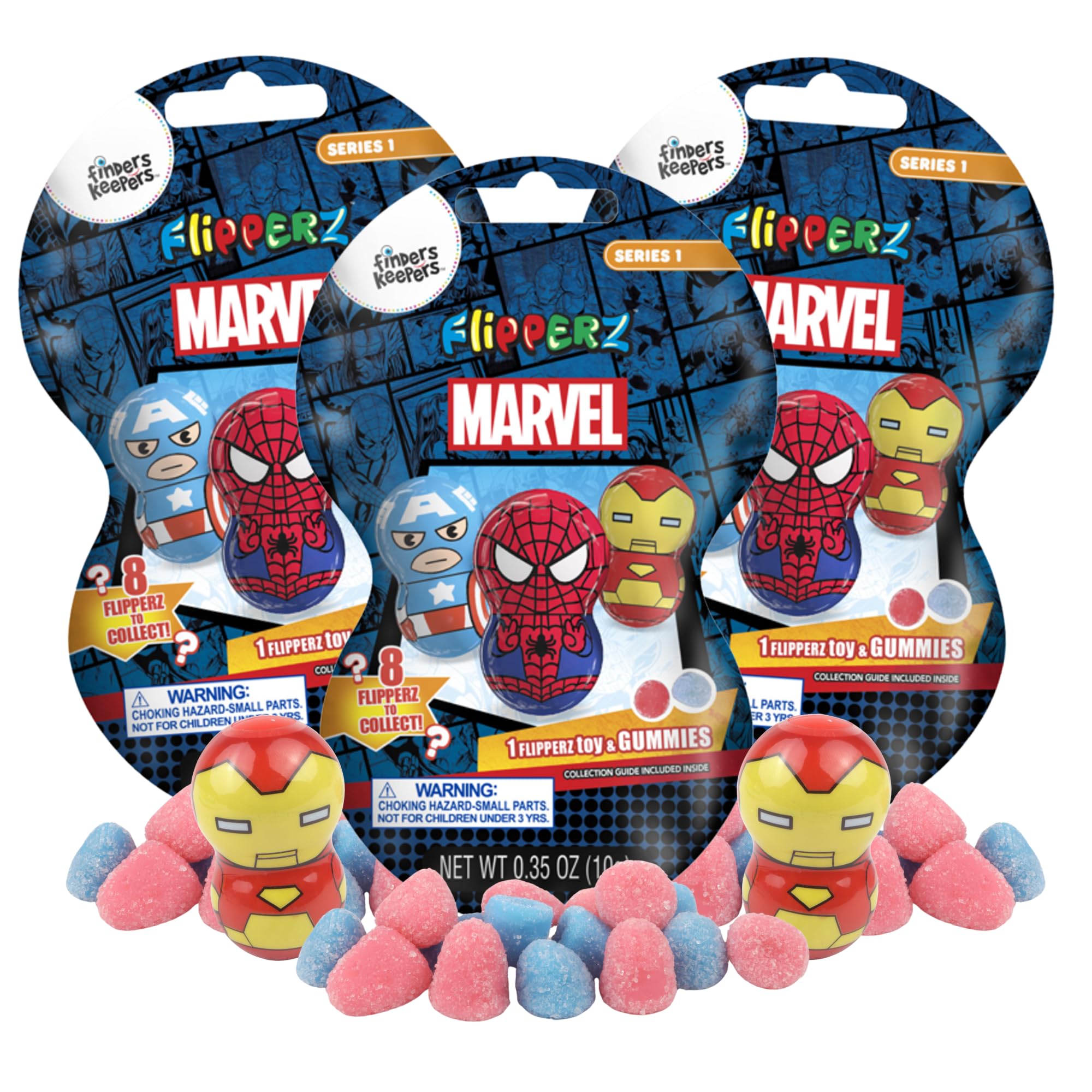 Amazon.com : Flipperz Marvel Superhero Finders Keepers with