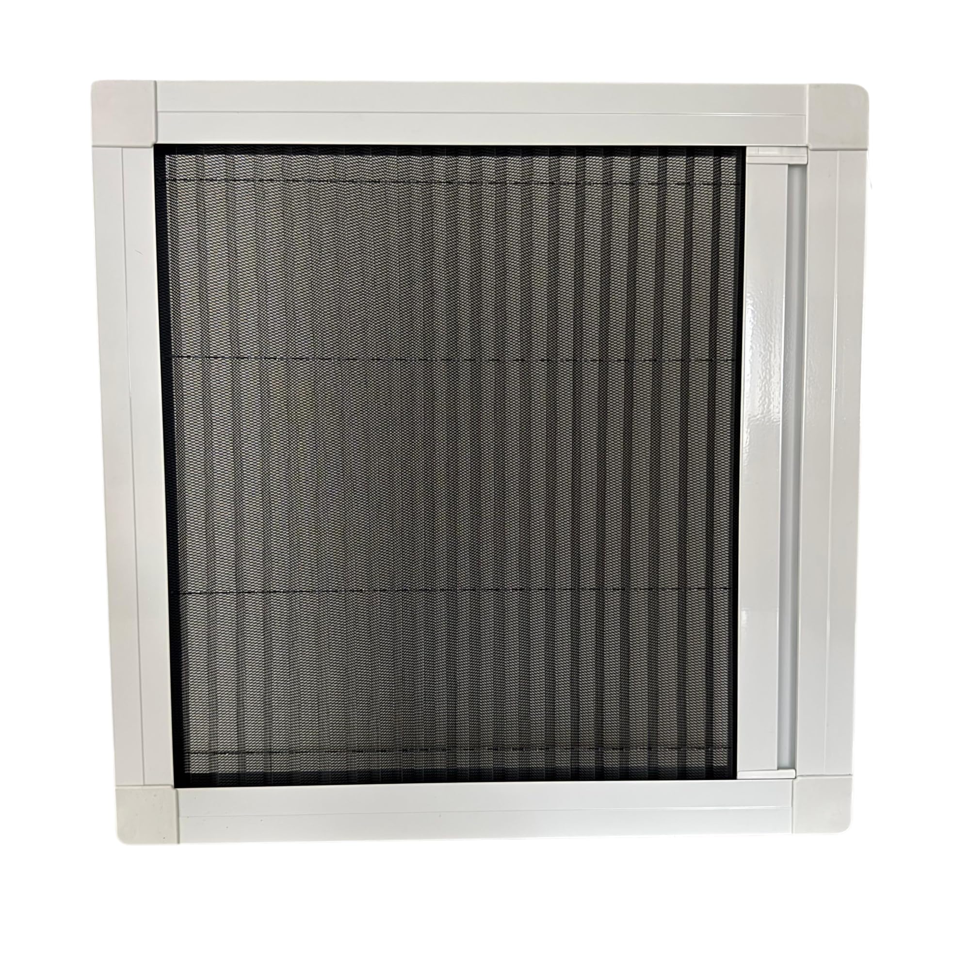Plissee Fliegengitter nach Maß | Individuell konfigurierbarer Insektenschutz für Fenster, Türen & Dachfenster | Aluminiumrahmen | Optional ohne Bohren