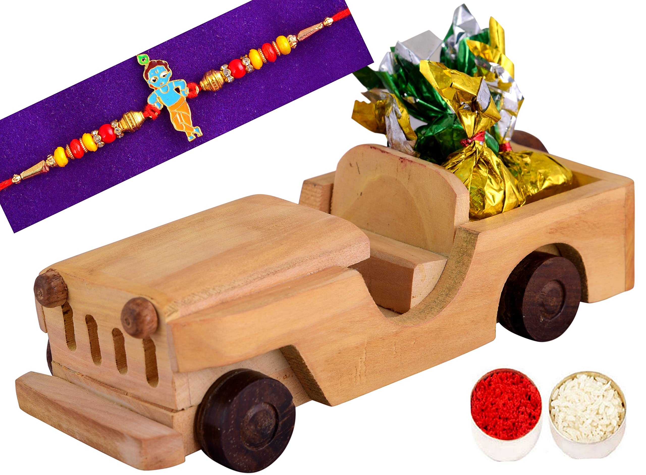 Rakhi for kid Brother/Rakhi for kids with toy/Rakhi for small brother/Rakhi for kids with gift/Rakhi for kids with open jeep toy (B098RD28PK) Amazon Price History, Amazon Price Tracker