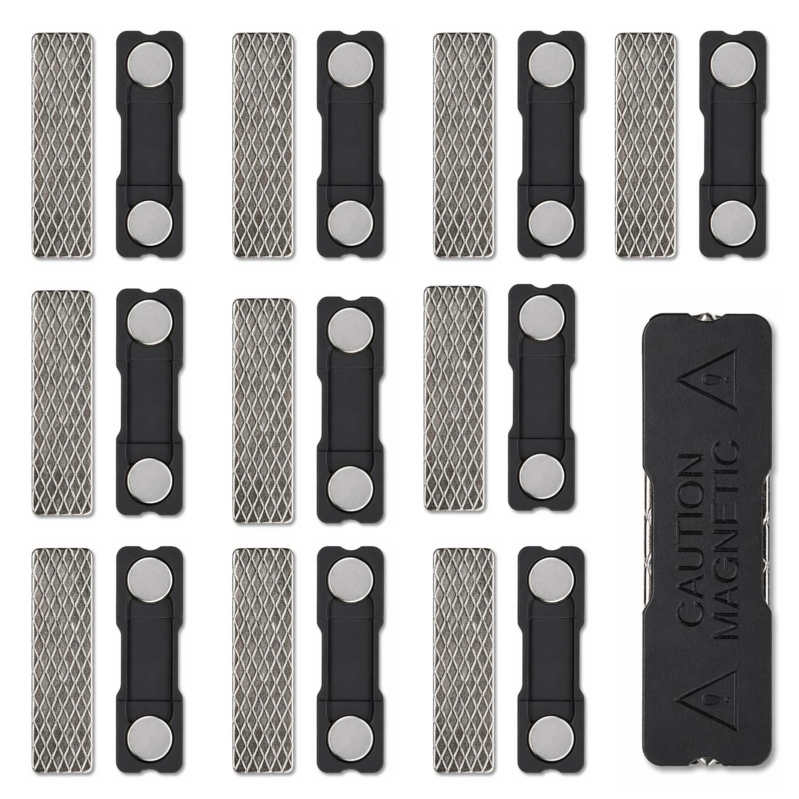 Kemay 18PCS Strong Magnetic Tape, No Drill Blackout Blinds Clips