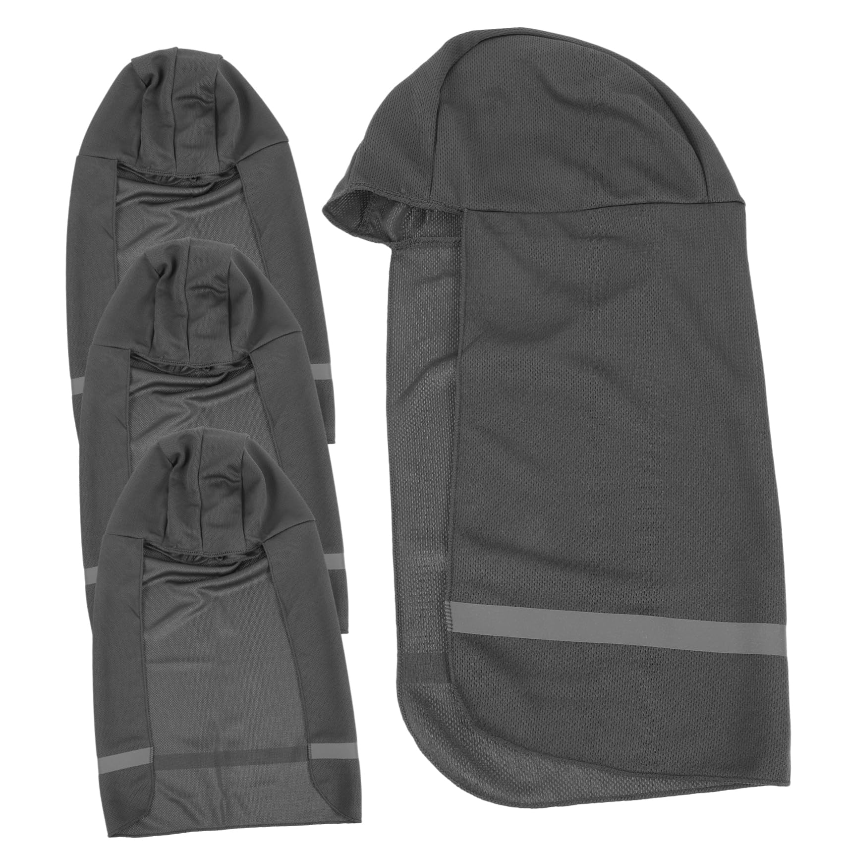 Visera para Casco De Seguridad con Banda Reflectante Gorro De Calavera Refrescante Protector De Cuello Gorro para Actividades Al Aire Rígido Forro De