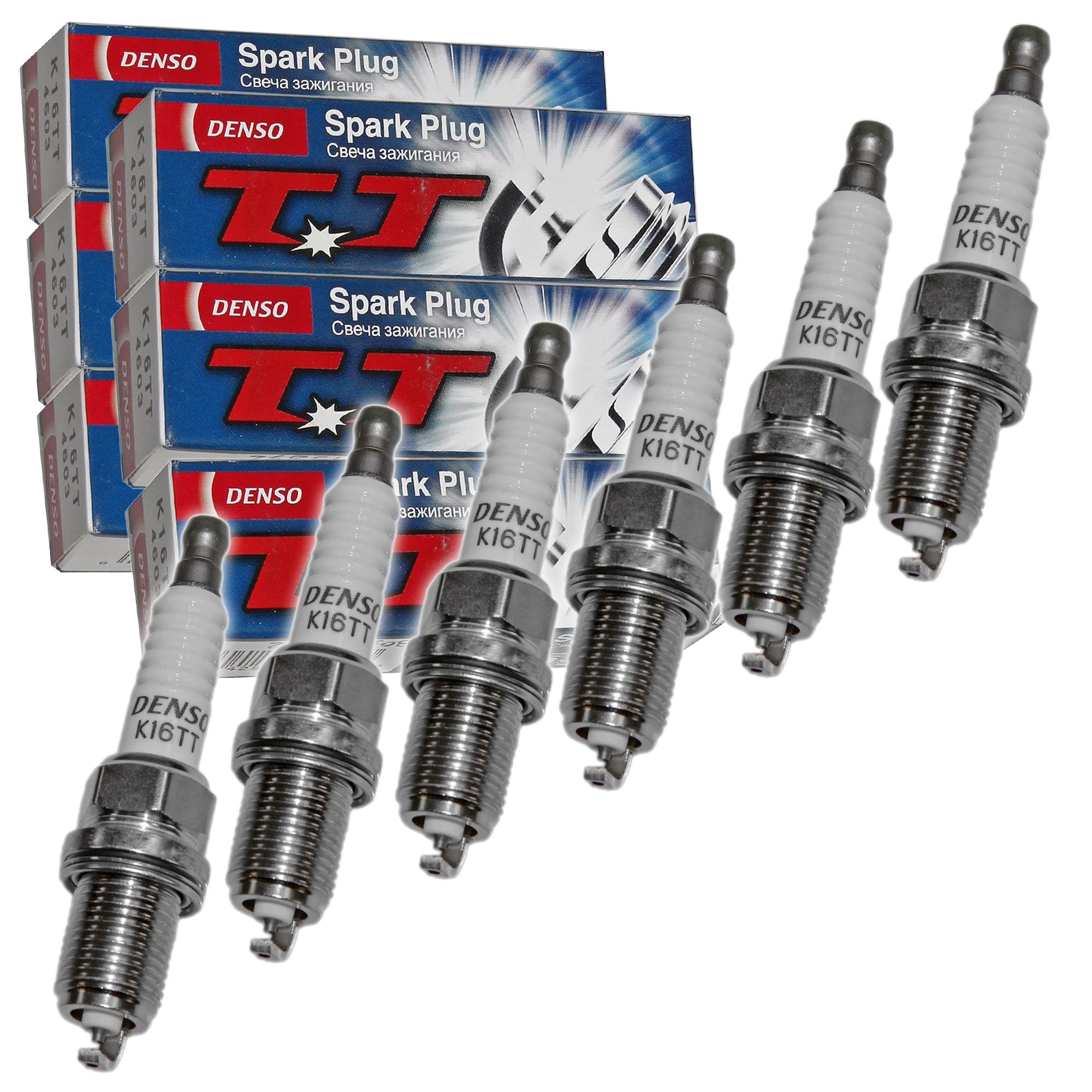 10 x denso k16tt Bujía