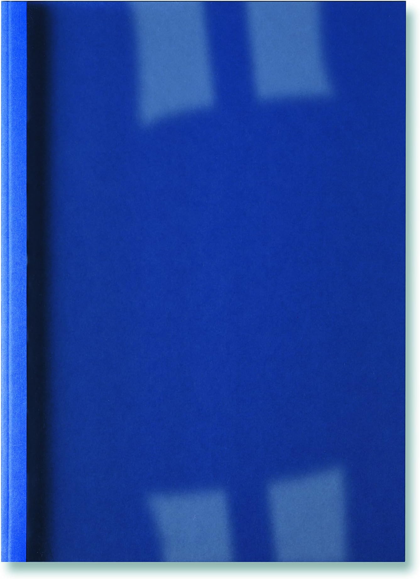 GBC LinenWeave Thermal Binding Covers, 4mm, 40 Sheet Capacity, A4, Blue, Pack of 100, IB386626