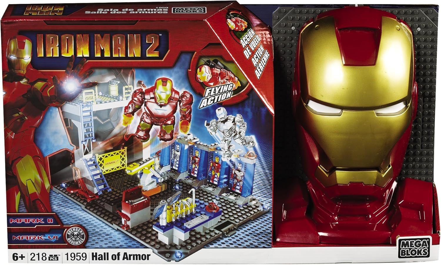 Mega Bloks Ironman 2 Hall of Armor Playset Juguetes y