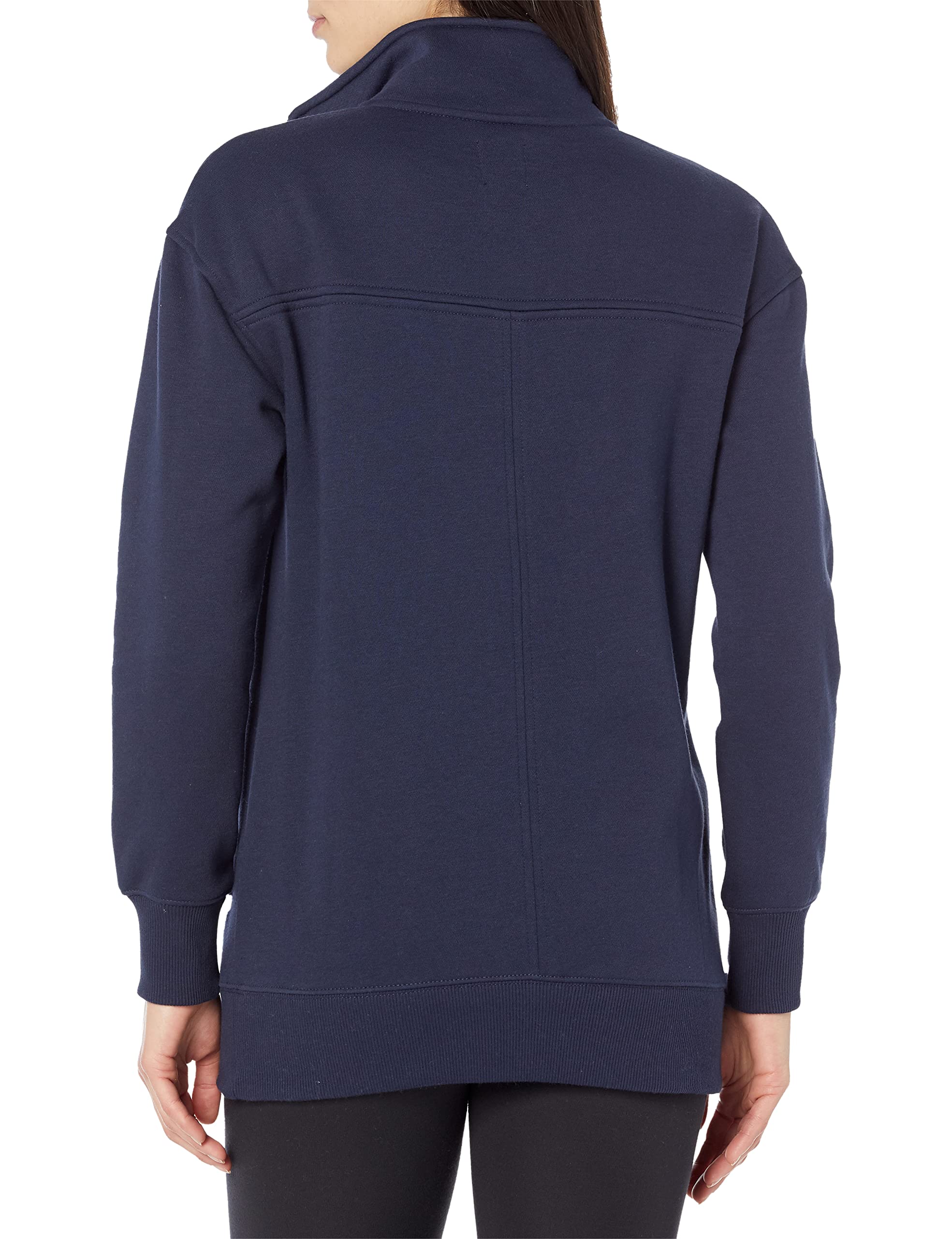 Amazon Aware Felpa a Tunica con Mezza Cerniera dalla vestibilità Comoda (Taglie Forti Disponibili) Donna