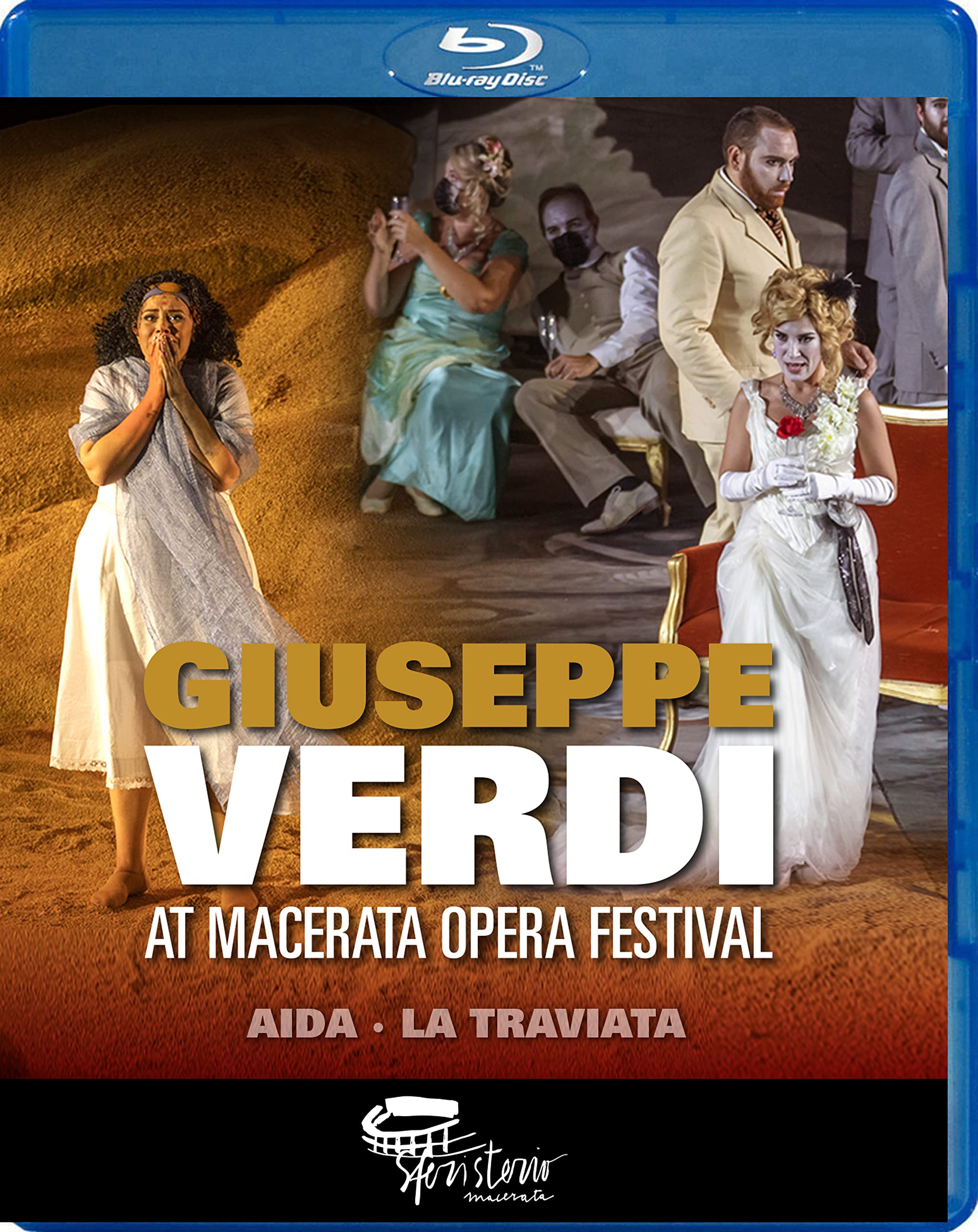 Aida and La traviata, Guiseppe Verdi at Macerata Opera Festival [Blu-ray] [NTSC]