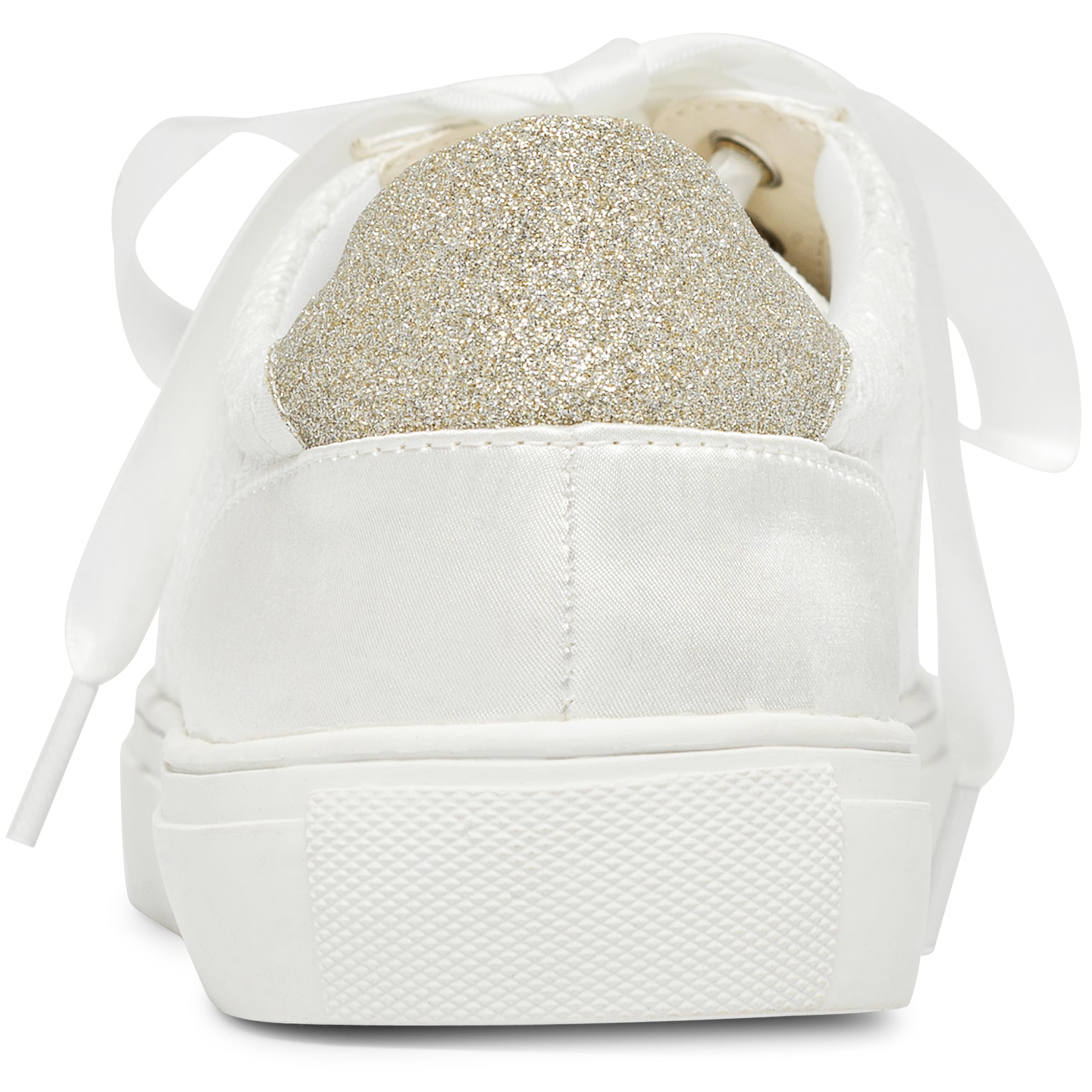 JIAJIA 8834A Zapatos de Boda Zapatillas de Novia Planas Tenis de Novia Zapatillas de Encaje - Personalización Disponible