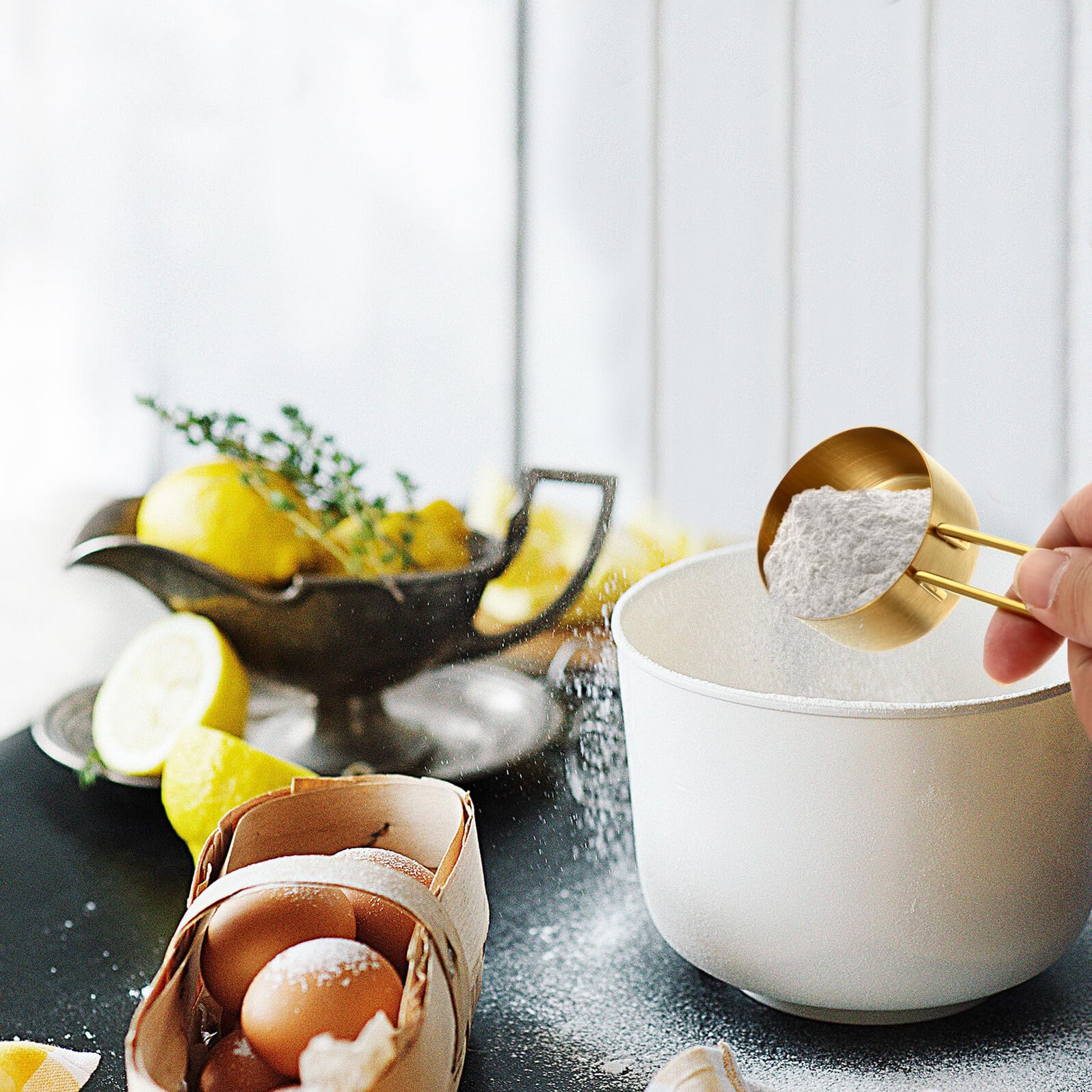 Cuillère Doseuse 9 Pièces en Acier Inoxydable Cuisine