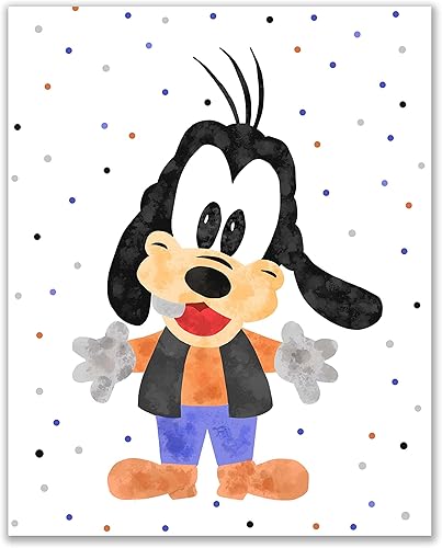 Miniatura 5 de BigWig Prints Impresiones de Mickey y Minnie - Arte de pared de Minnie Mouse, decoración de pared de Mickey Mouse, imágenes para habitación de