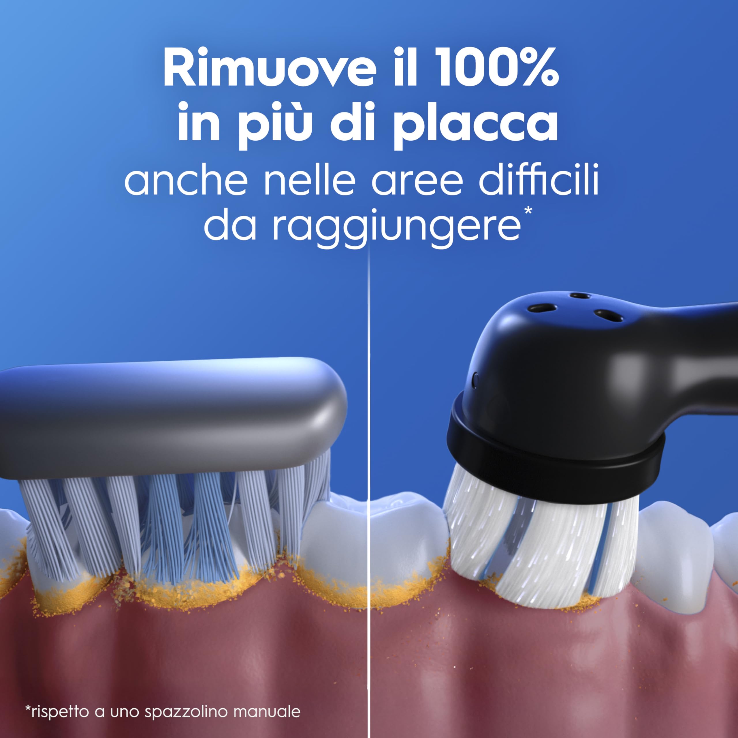 Doppia Aspirapolvere Eletrico DUO 2 Pennelli Black e Pink - Dettaglio