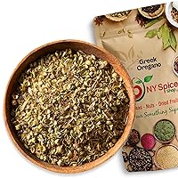 Vista 3 de NY Spice Shop Hojas turcas de orégano seco a granel, hoja seca de orégano de 8 onzas, condimento de orégano fresco, hojas de orégano, orégano seco