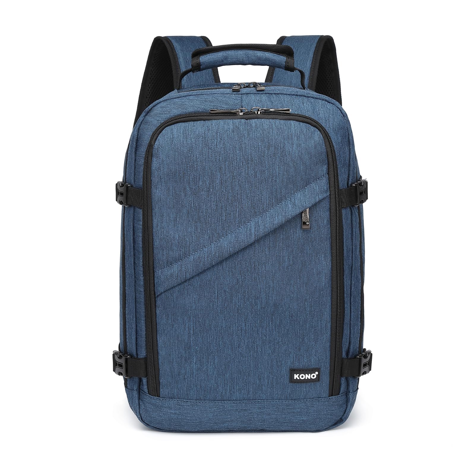Kono Ryanair Cabin Bags 40x20x25 Underseat Travel Bag Carry On Backpack Hand Luggage Bag Laptop Backpack Cabin Size（20L, Navy）