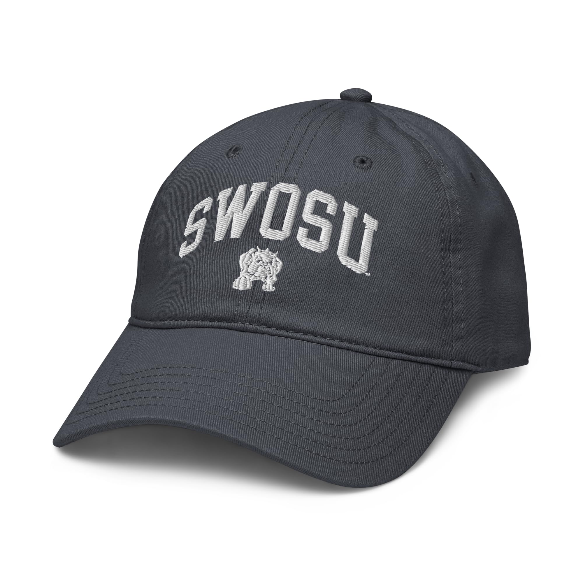 Southwestern Oklahoma State Bulldogs Arch Over Adjustable Baseball Hat