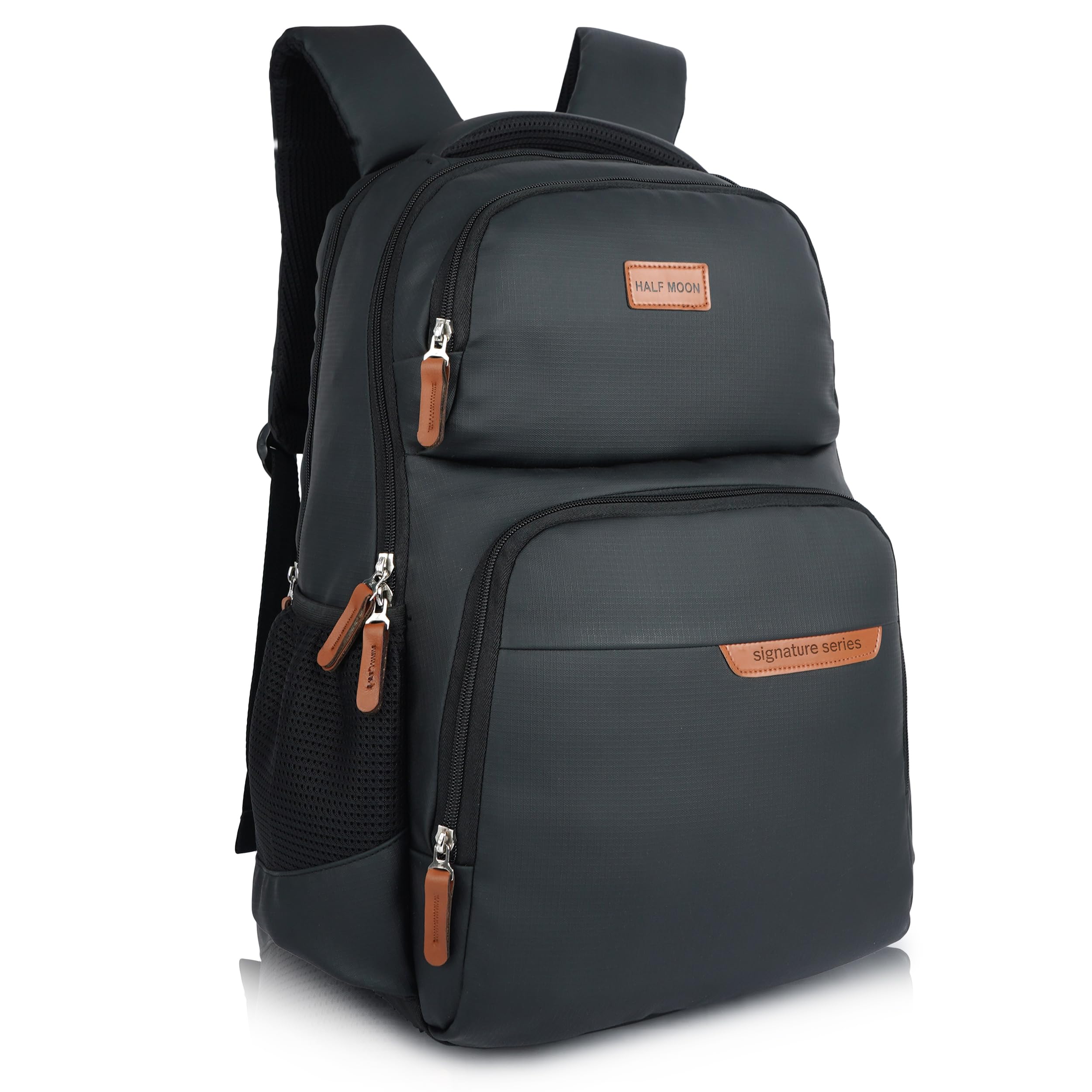 Signature 27L Business Backpack Bag for Man | Professional Water Resistant 15.6 Inch Laptop Bags for Men Office use | School Bag for Boys | Travel Laptop Bags for Women Office use-image-9
