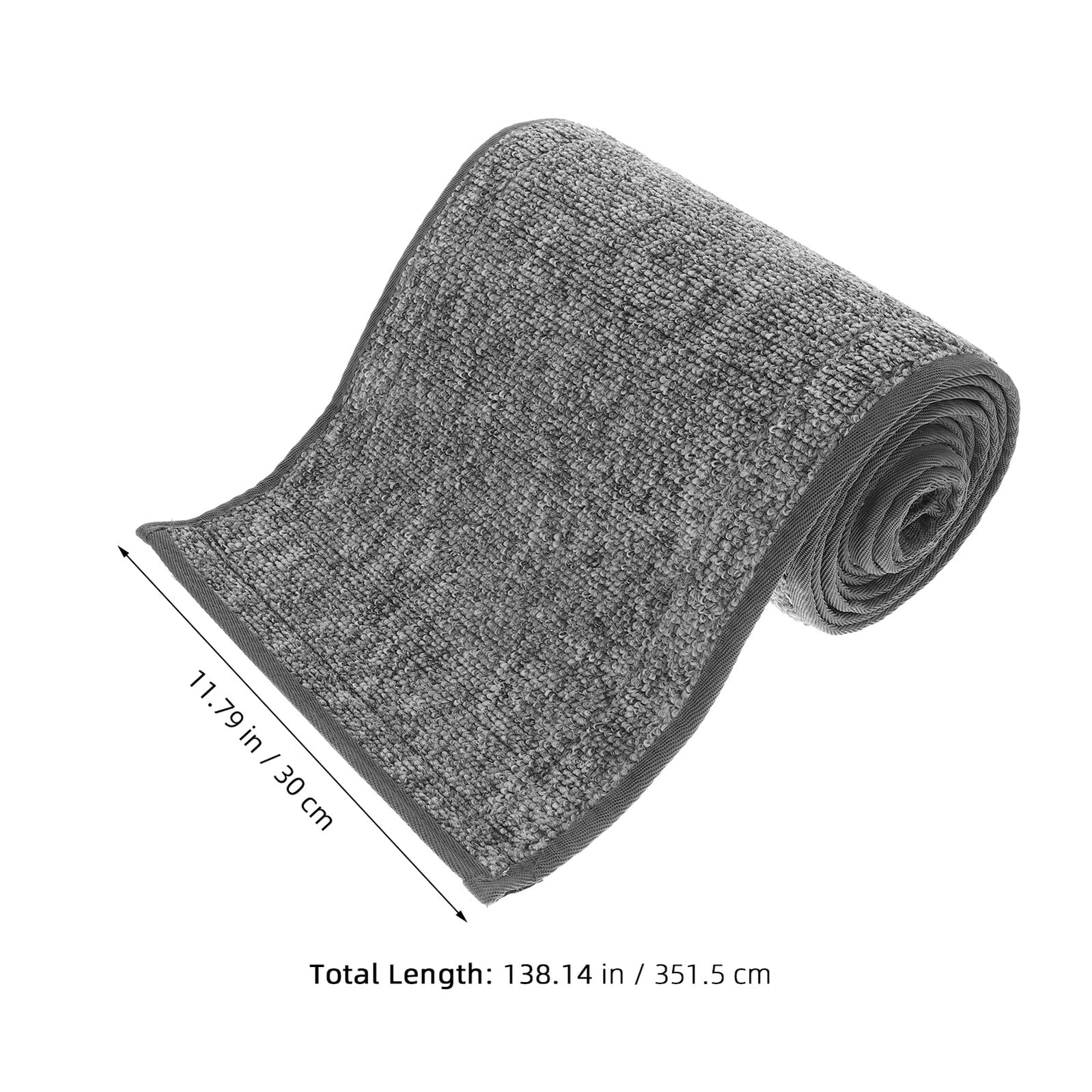 Beaupretty Alfombrilla Rascador para Gatos XL 350x30 Cm, Cojín Antideslizante para Muebles, Almohadilla Protectora contra Arañazos, Material Resistente para Entrenamiento y Juego