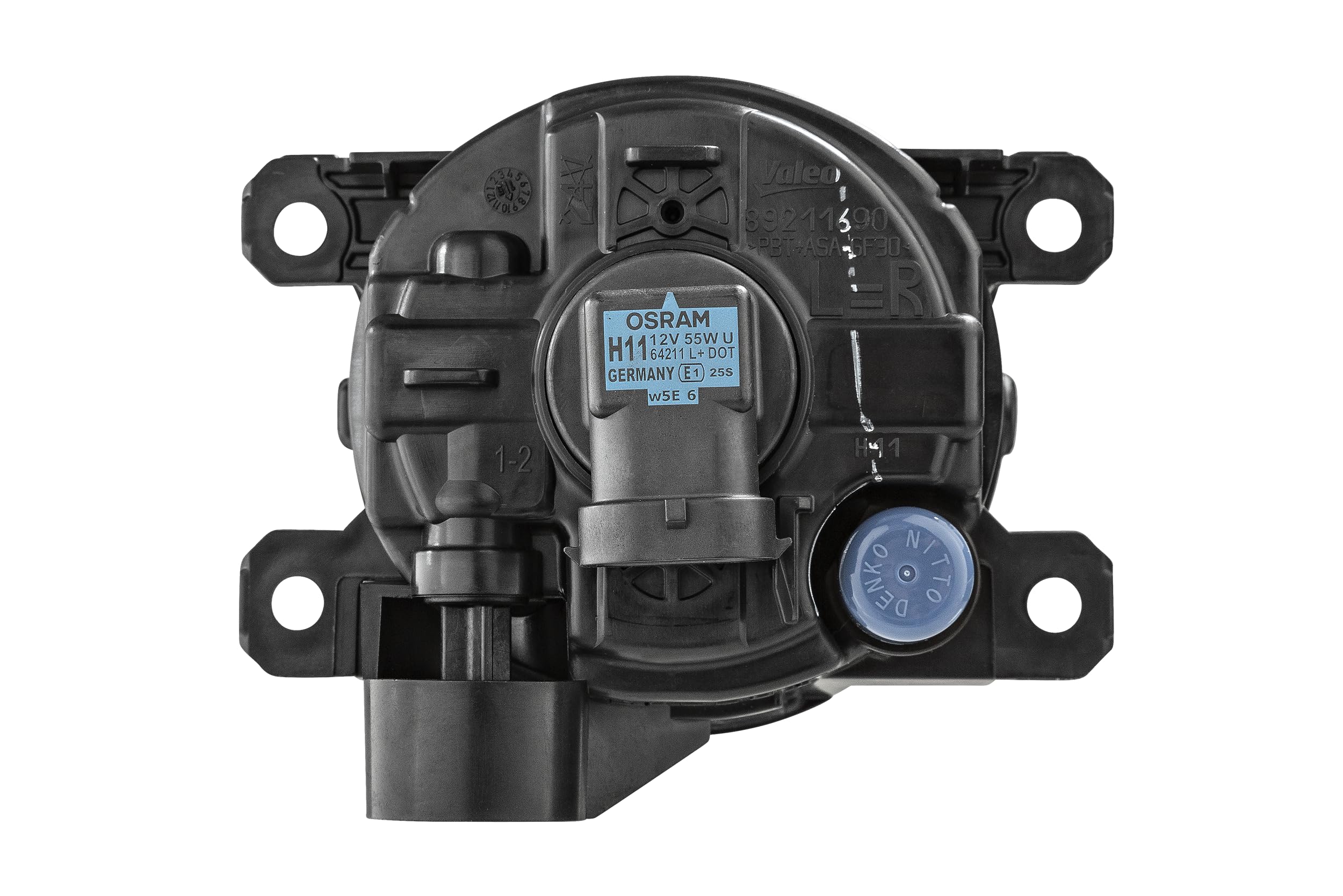 Valeo Faro antiniebla, Tecnología halógena 44185 - Frontal - Lado Izquierdo/Derecho